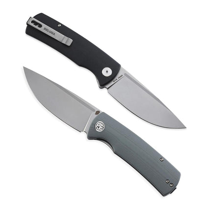 K110 Steel Folding Knife with G10 Micarta Handle 21cm by HitMyNeed