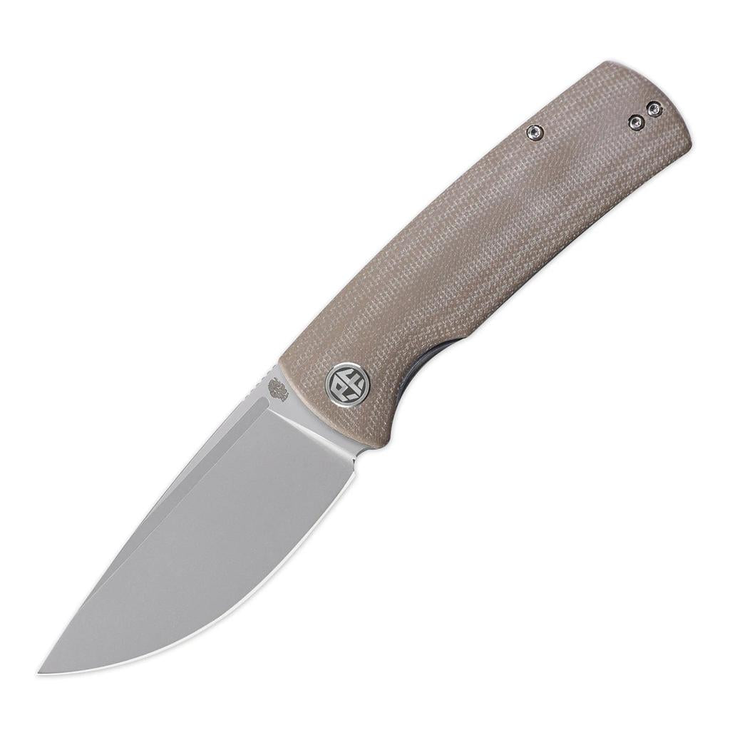 K110 Steel Folding Knife with G10 Micarta Handle 21cm pfp01kamp by HitMyNeed