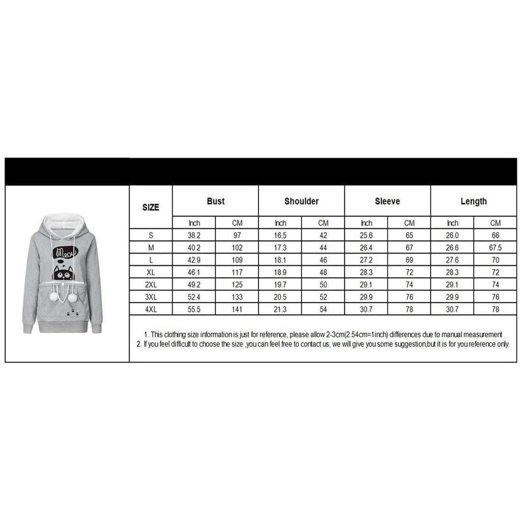 Kangaroo Pocket Pet Carrier Hoodie for Cats & Small Dogs by HitMyNeed
