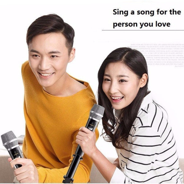 Karaoke Microphone Selfie Stick with Bluetooth Control by HitMyNeed