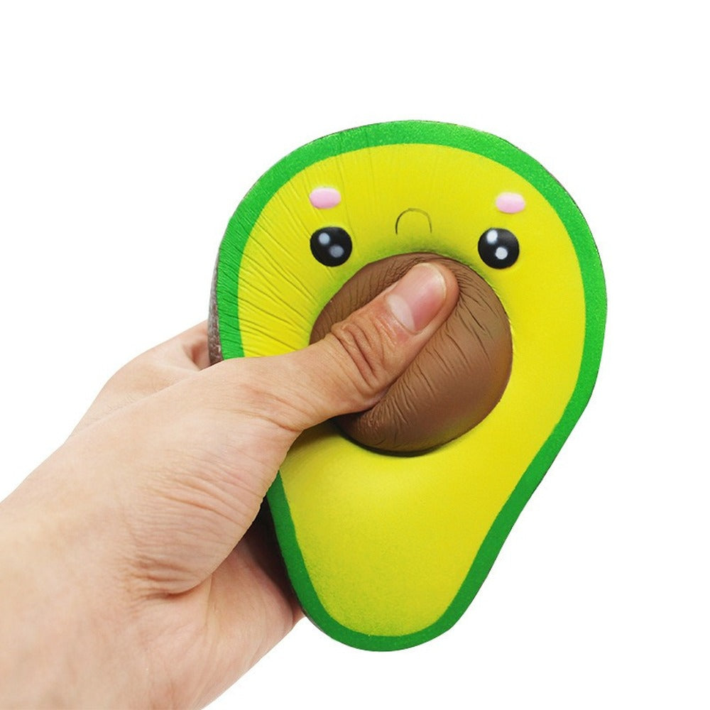 Kawaii Avocado Anti-Stress Squishy Toy by HitMyNeed