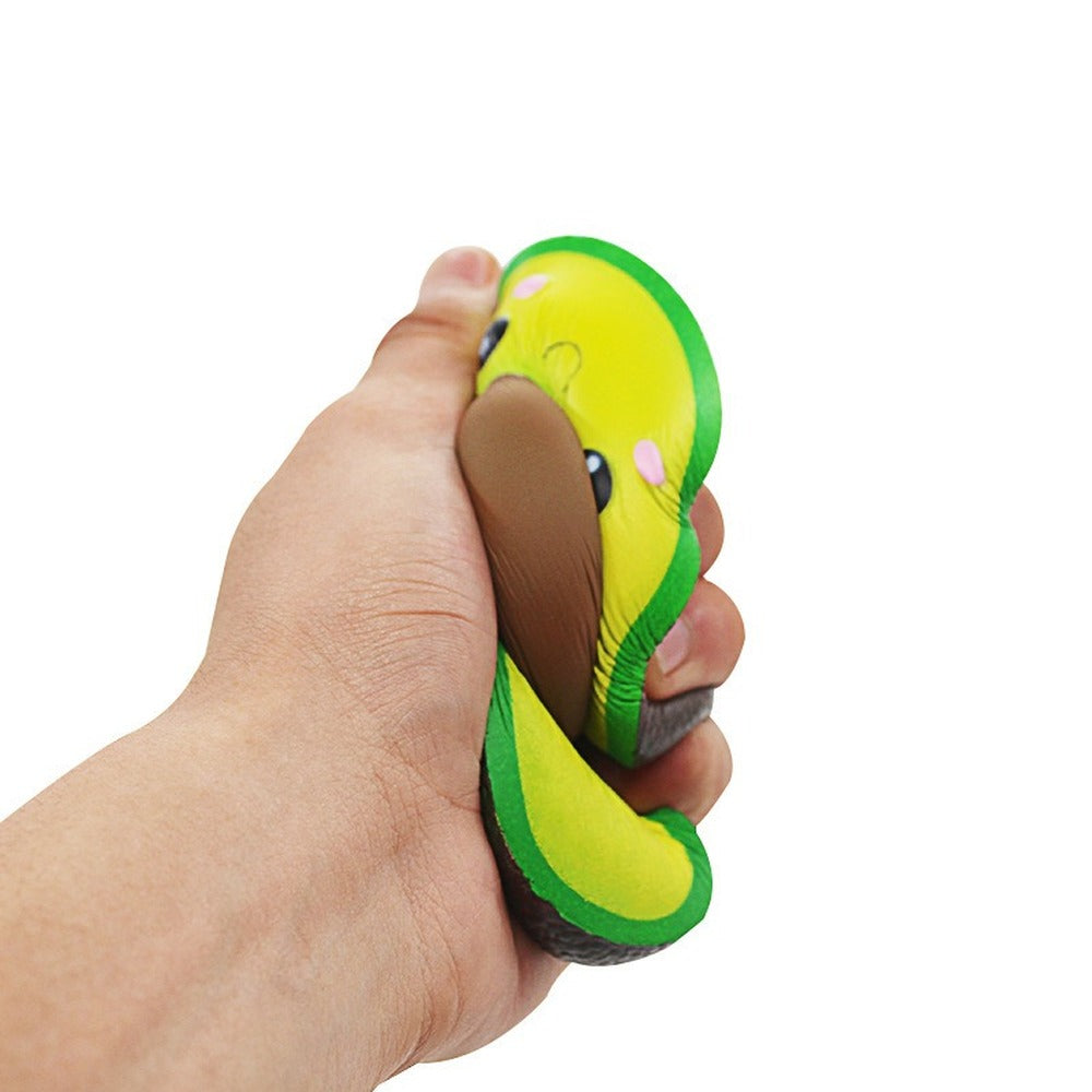 Kawaii Avocado Anti-Stress Squishy Toy by HitMyNeed