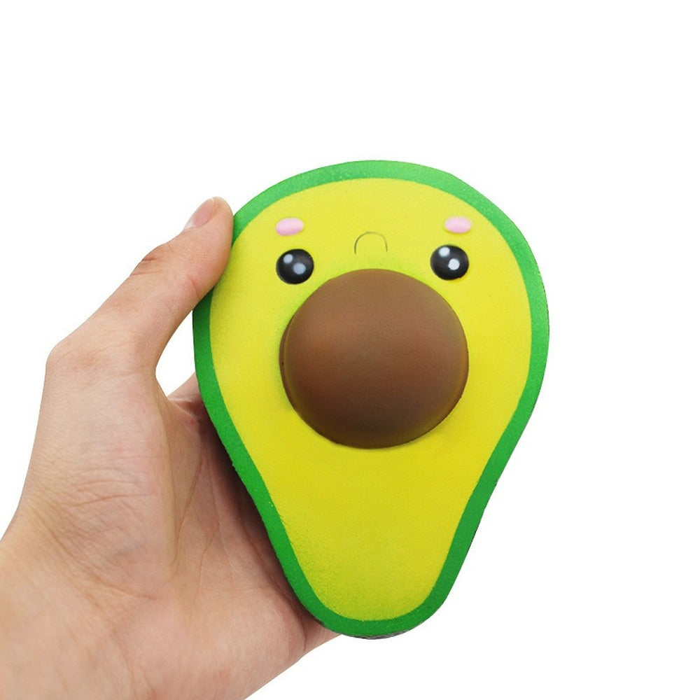 Kawaii Avocado Anti-Stress Squishy Toy by HitMyNeed