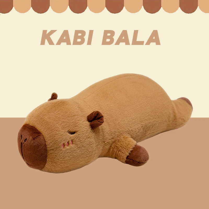 Kawaii Capybara Plush Pillow 60-100cm with Wings capybara-dl about-100cm by HitMyNeed