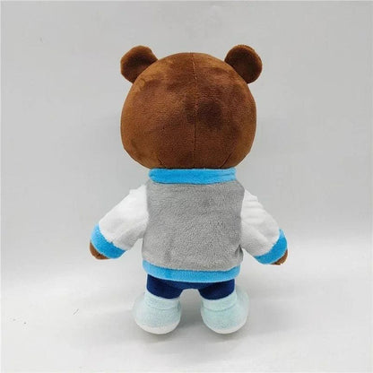 Kawaii Dropout Bear Plush Toy Room Decor Gift by HitMyNeed