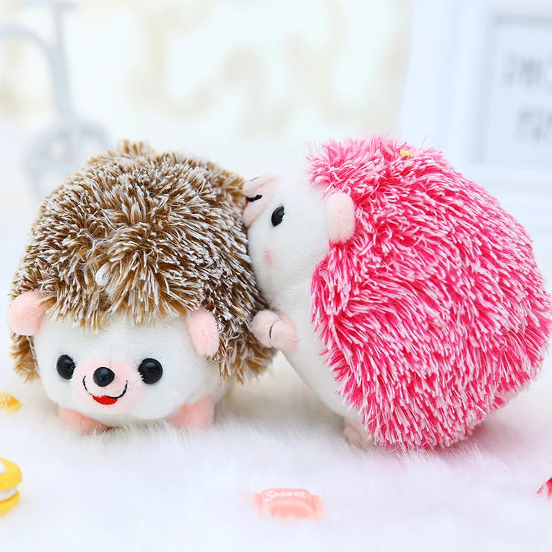 Kawaii Plush Hedgehog Keychain Bag & Car Accessory by HitMyNeed