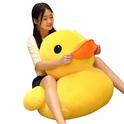 Kawaii Yellow Duck Mini Plush Toy for Kids 30cm by HitMyNeed