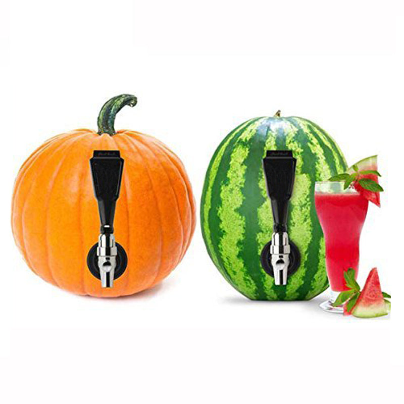 Keg Tap Pumpkin and Watermelon Dispenser Kit by HitMyNeed