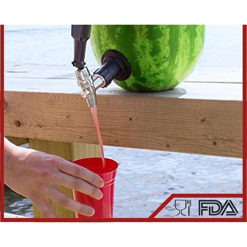 Keg Tap Pumpkin and Watermelon Dispenser Kit by HitMyNeed