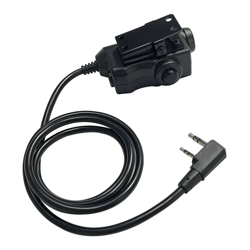 Kenwood PTT Adapter for Airsoft Tactical Headsets by HitMyNeed