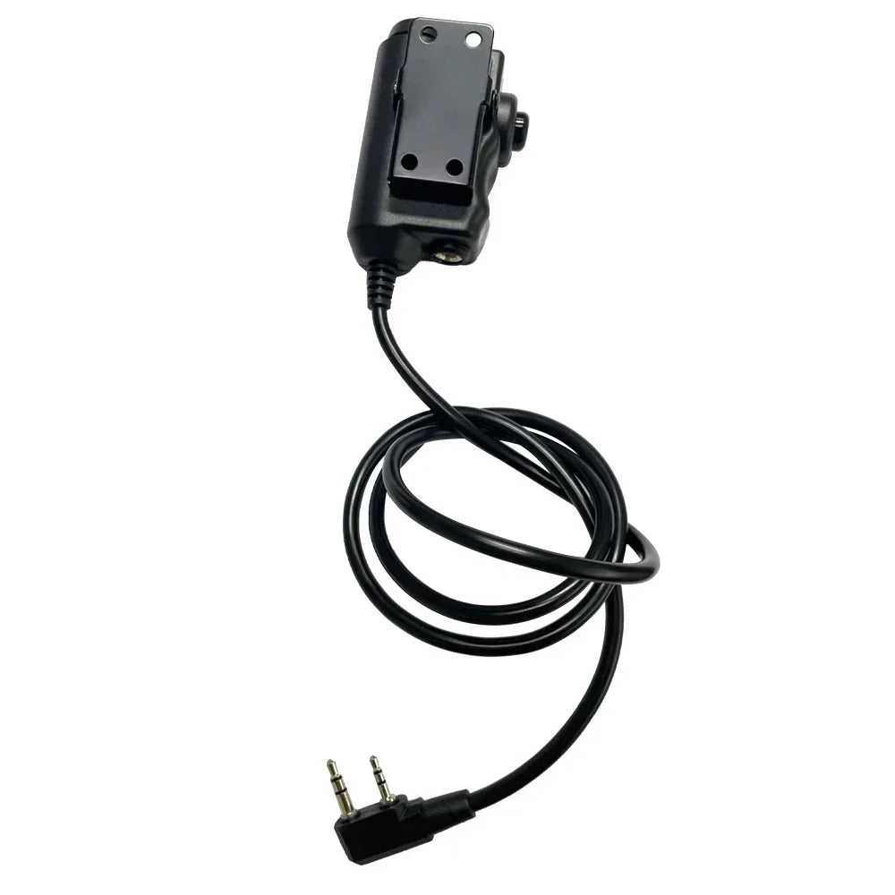 Kenwood PTT Adapter for Airsoft Tactical Headsets by HitMyNeed