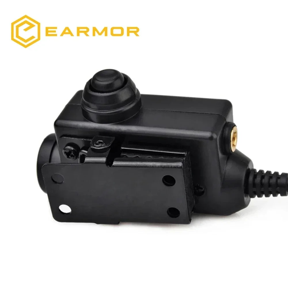 Kenwood PTT Adapter for Airsoft Tactical Headsets by HitMyNeed