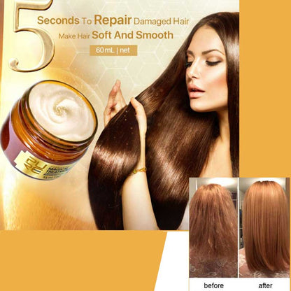 Keratin Hair Mask Treatment for Dry, Frizzy Hair 60ml by HitMyNeed