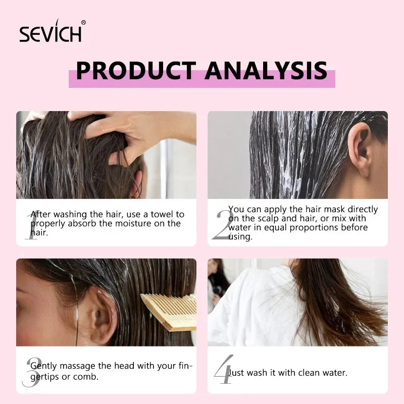 Keratin Repair Hair Mask Sachets 10 x 10ml by HitMyNeed