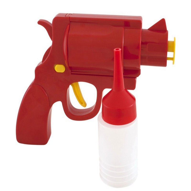 Ketchup Gun Sauce and Condiment Dispenser Set by HitMyNeed