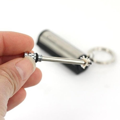 Keychain Lighter Camping Fire Starter by HitMyNeed