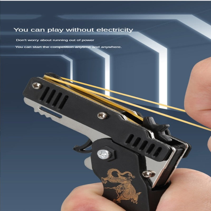 Keychain Rubber Band Shooting Toy Pistol by HitMyNeed
