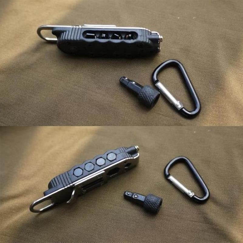 Keychain Screwdriver Pocket Tool with LED Light by HitMyNeed