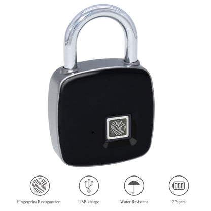 Keyless Fingerprint Padlock for Doors & Lockers by HitMyNeed