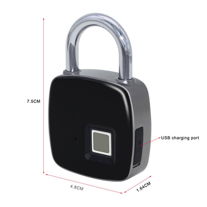 Keyless Fingerprint Padlock for Doors & Lockers by HitMyNeed