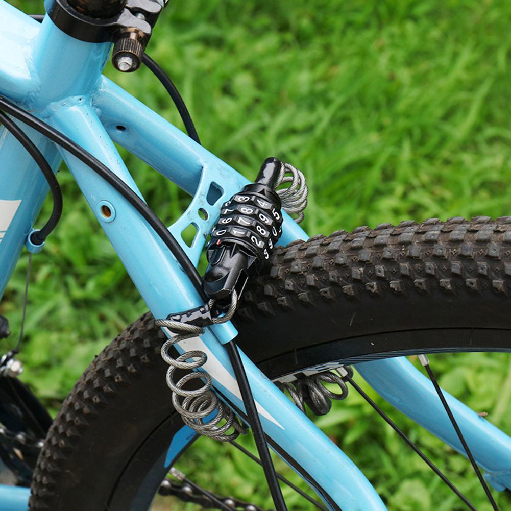 Keyless Retractable Helmet Lock for Bikes by HitMyNeed