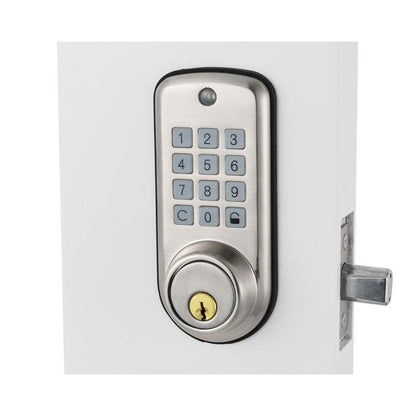Keypad Door Lock with Alarm & Mechanical Key Backup by HitMyNeed