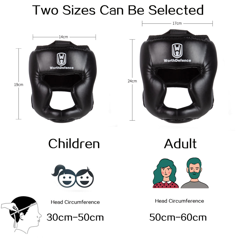 Kickboxing Head Guard for Adults and Children by HitMyNeed
