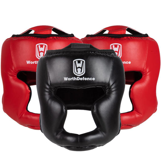 Kickboxing Head Guard for Adults and Children children-black by HitMyNeed