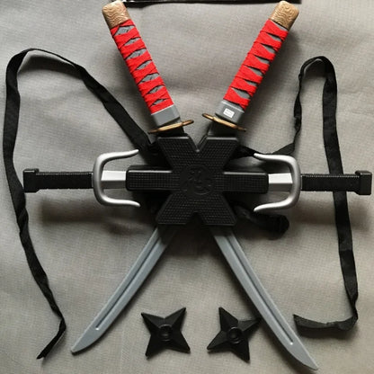 Kids 1:1 Ninja Samurai Toy Knife & Dagger Set by HitMyNeed
