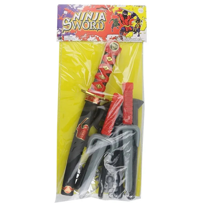 Kids 1:1 Ninja Samurai Toy Knife & Dagger Set by HitMyNeed