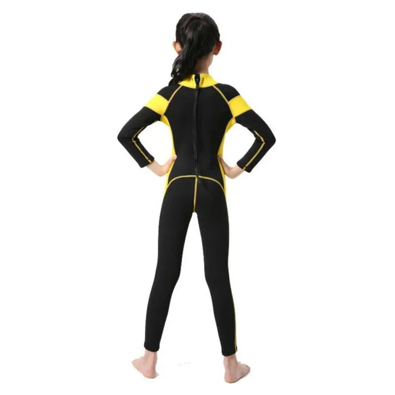 Kids 2.5mm Neoprene Wetsuit One-Piece Rash Guard by HitMyNeed