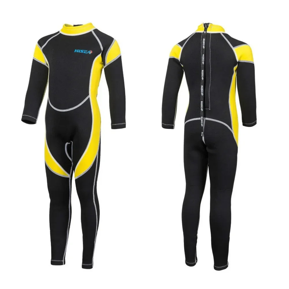 Kids 2.5mm Neoprene Wetsuit One-Piece Rash Guard by HitMyNeed