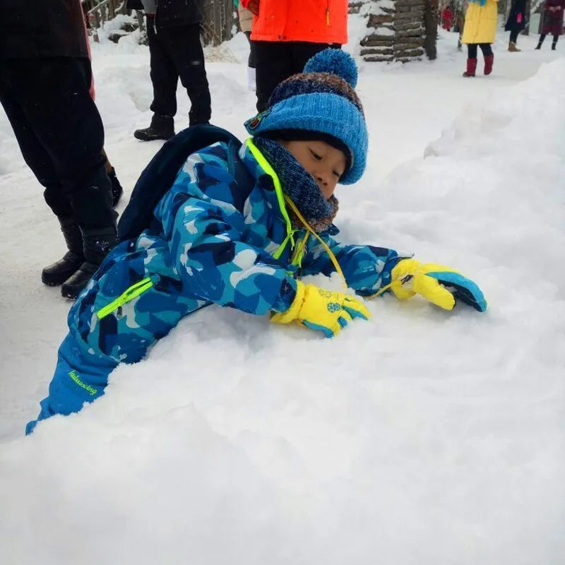 Kids -30°C Ski Jacket & Pants Set Waterproof by HitMyNeed