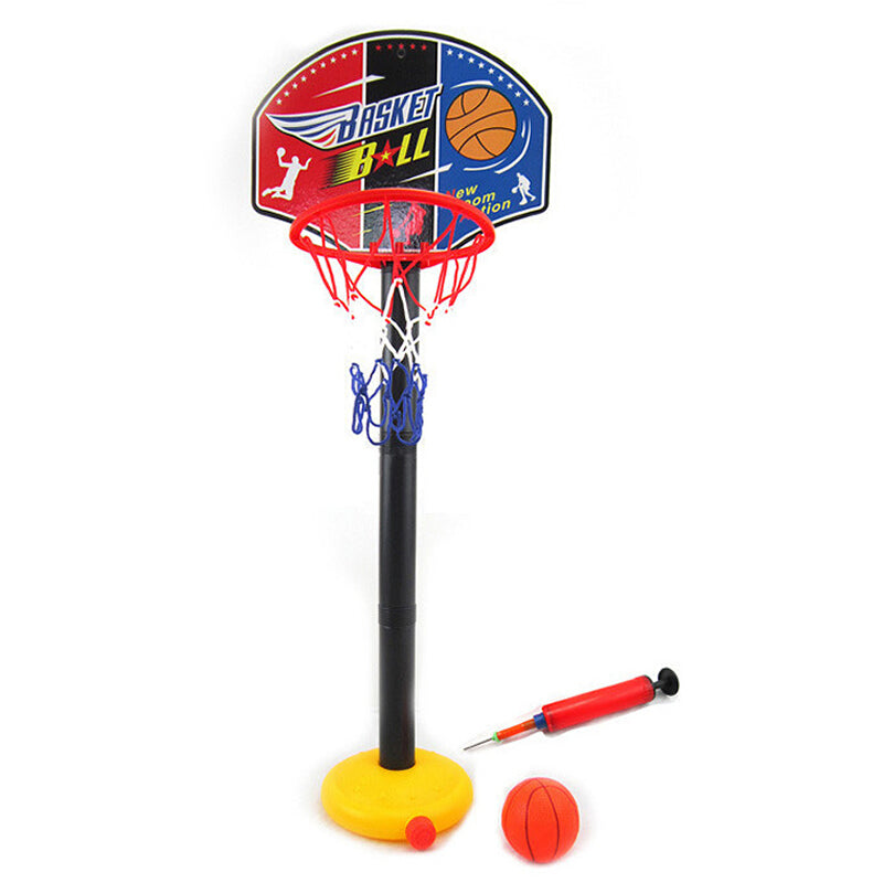 Kids Adjustable Basketball Hoop Stand with Ball by HitMyNeed