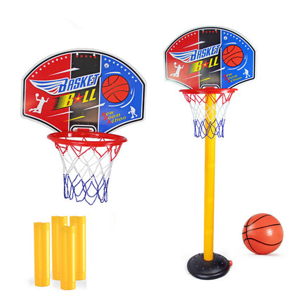 Kids Adjustable Basketball Hoop Stand with Ball by HitMyNeed