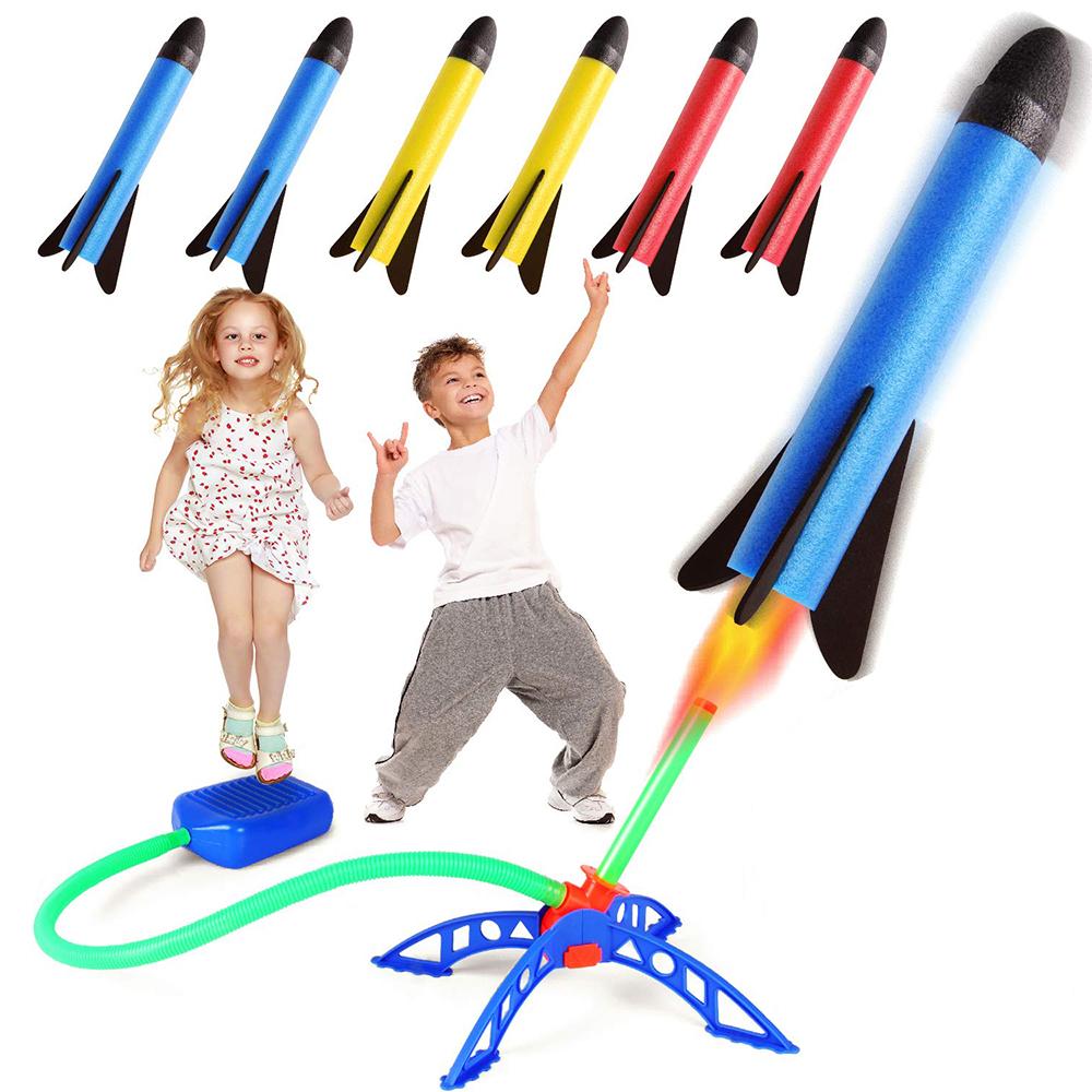 Kids Air Rocket Stomp Launcher Outdoor Play Set by HitMyNeed
