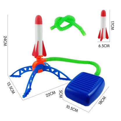 Kids Air Rocket Stomp Launcher Outdoor Play Set by HitMyNeed