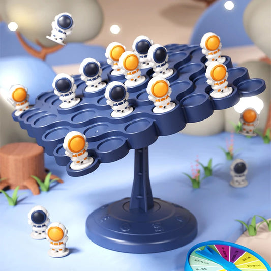 Kids Astronaut & Frog Balance Tree Board Game by HitMyNeed