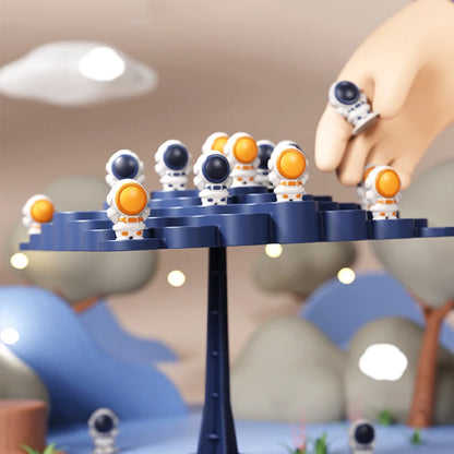 Kids Astronaut & Frog Balance Tree Board Game by HitMyNeed