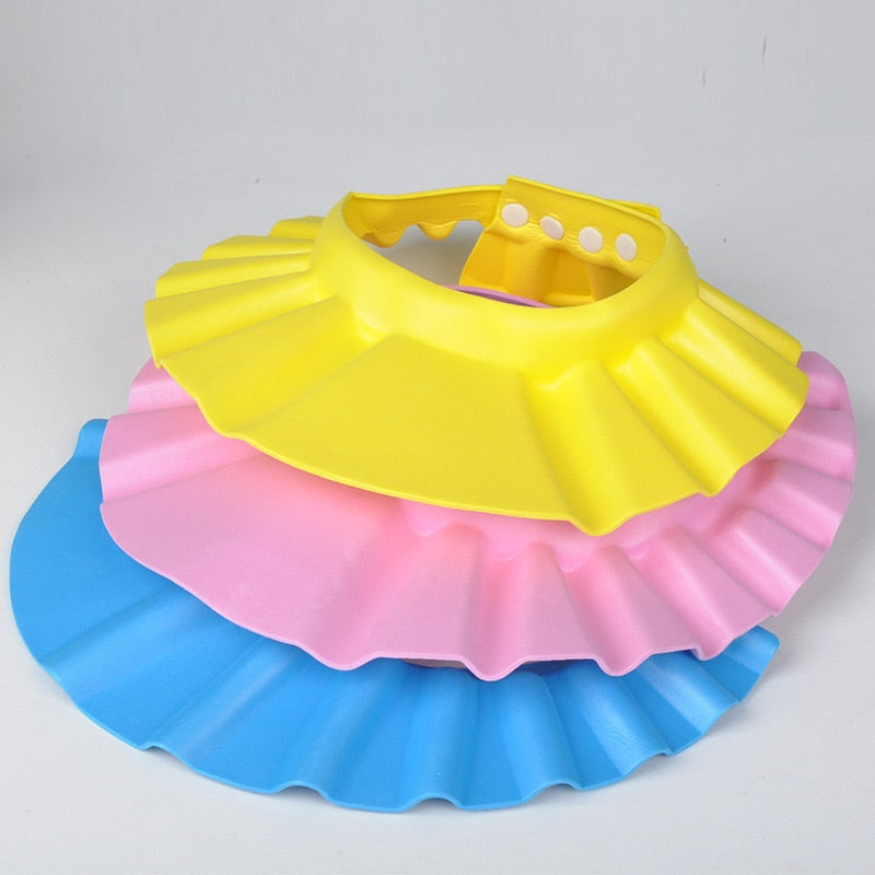 Kids Bathing Cap Shower Shield Hat by HitMyNeed