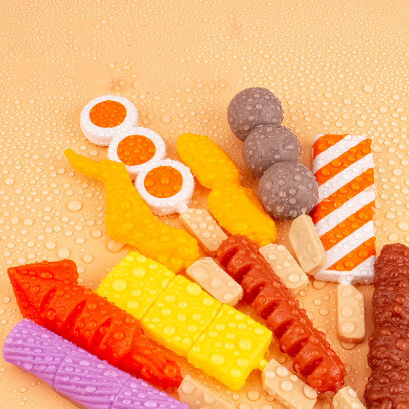 Kids BBQ Play Kitchen Set with 35pcs Food & Oven by HitMyNeed