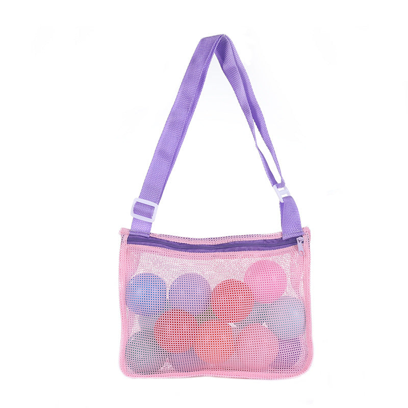 Kids Beach Mesh Bag for Shells, Toys and Snacks 1 by HitMyNeed