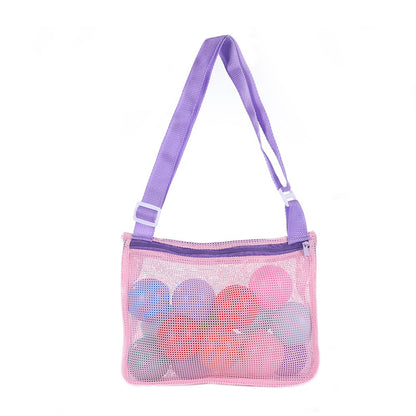 Kids Beach Mesh Bag for Shells, Toys and Snacks 1 by HitMyNeed