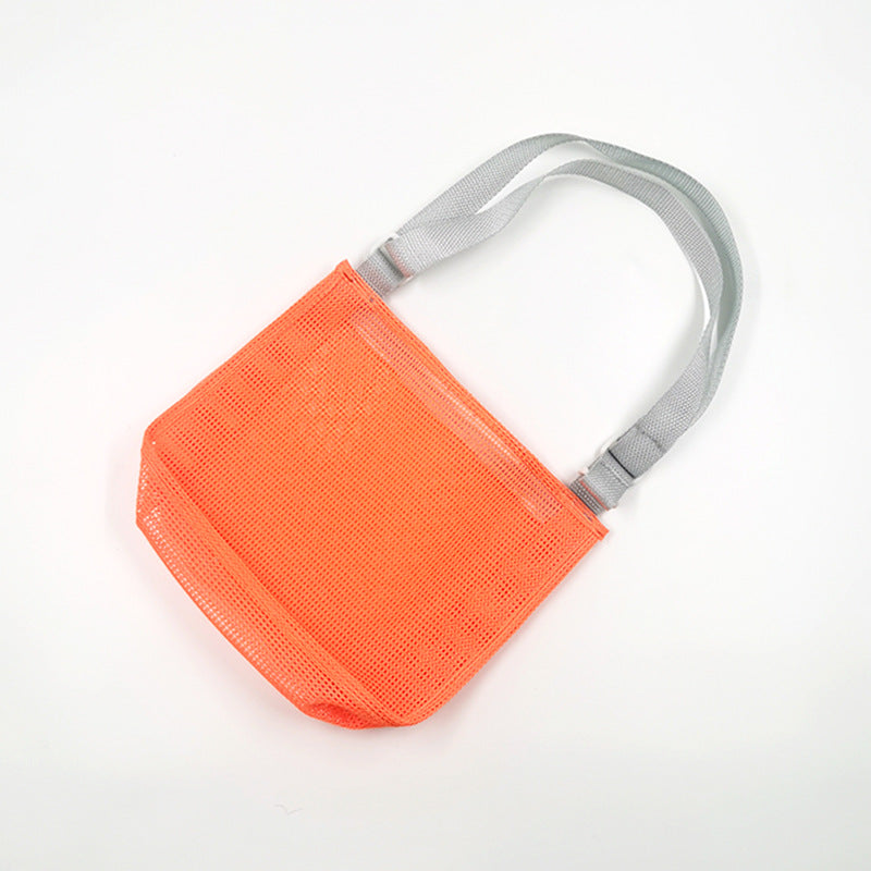 Kids Beach Mesh Bag for Shells, Toys and Snacks 12 by HitMyNeed