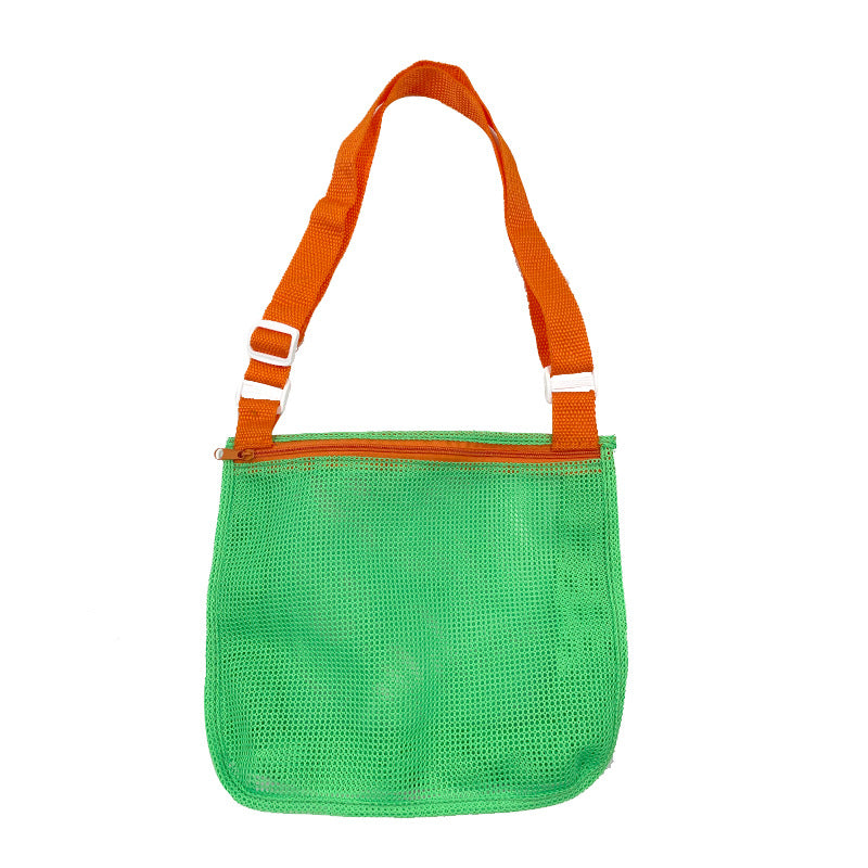 Kids Beach Mesh Bag for Shells, Toys and Snacks 15 by HitMyNeed