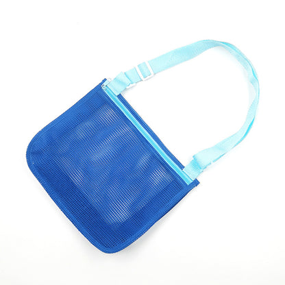 Kids Beach Mesh Bag for Shells, Toys and Snacks 7 by HitMyNeed