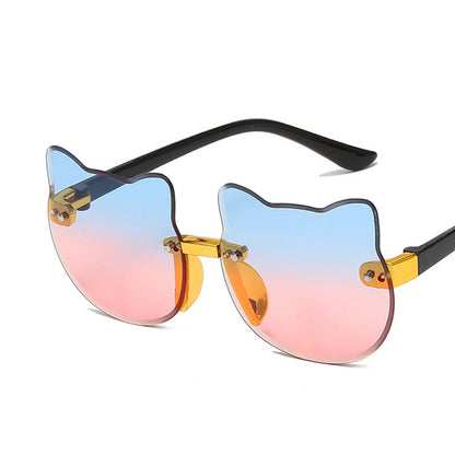 Kids Bear Sunglasses with UV400 Protection blue-pink by HitMyNeed