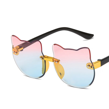 Kids Bear Sunglasses with UV400 Protection pink-blue by HitMyNeed