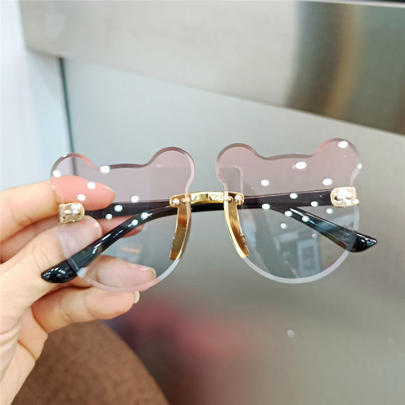 Kids Bear Sunglasses with UV400 Protection q03 by HitMyNeed