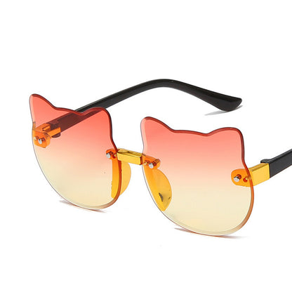 Kids Bear Sunglasses with UV400 Protection yellow by HitMyNeed